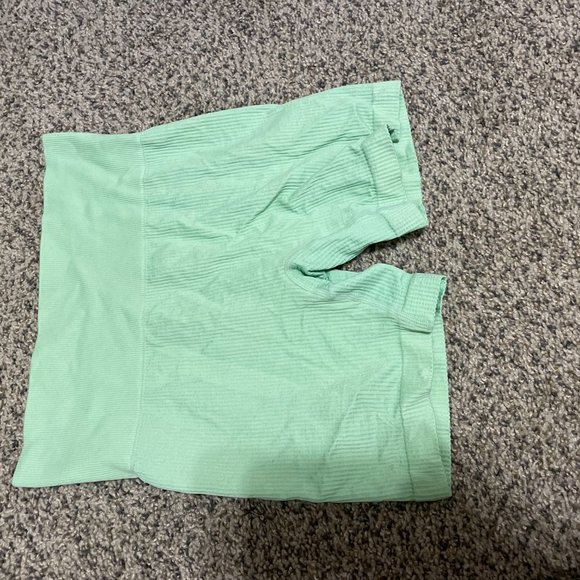 Mint Green Biker Shorts - Picture 2 of 2